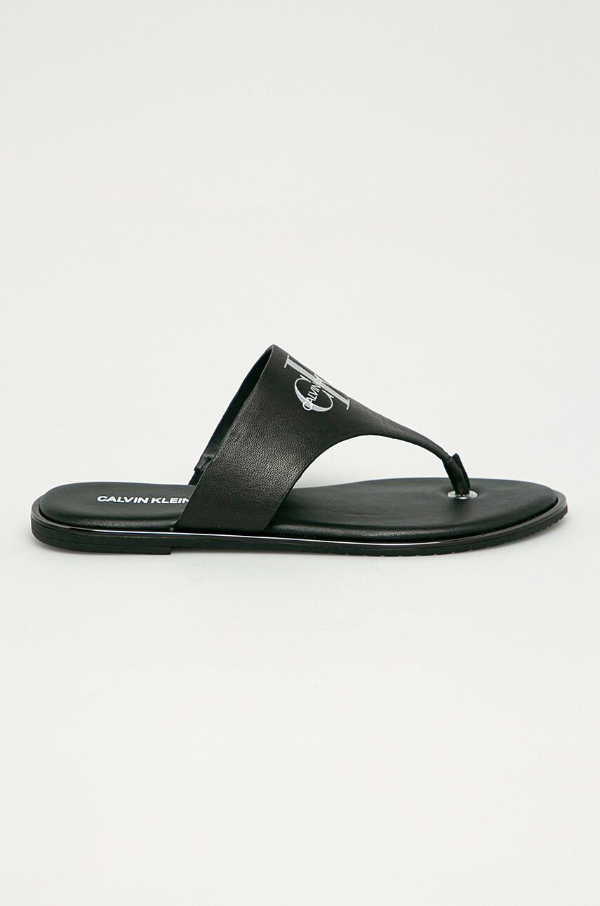 Calvin Klein Jeans Bőr flip-flop - Pepit.hu