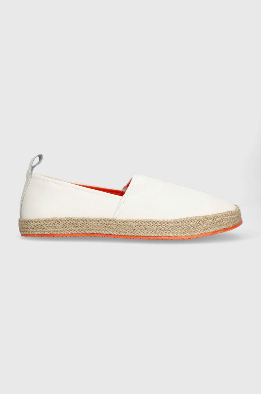 Calvin Klein Jeans espadrilles ESPARILLE INST fehér YM0YM00655 - Pepit.hu