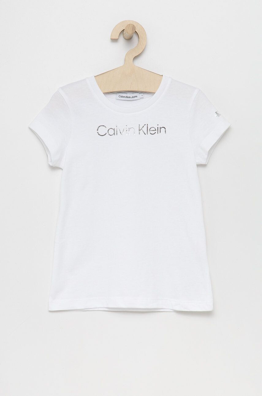 Calvin Klein Jeans gyerek pamut póló - Pepit.hu