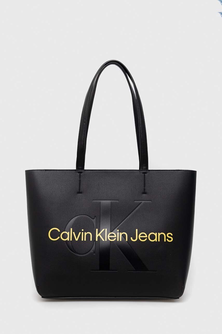 Calvin Klein Jeans kézitáska fekete - Pepit.hu