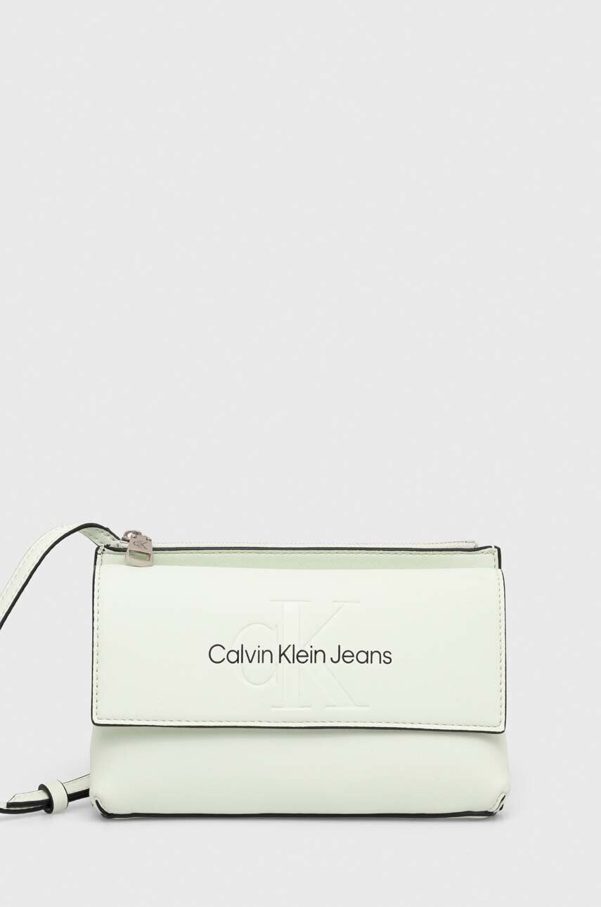 Calvin Klein Jeans kézitáska zöld - Pepit.hu