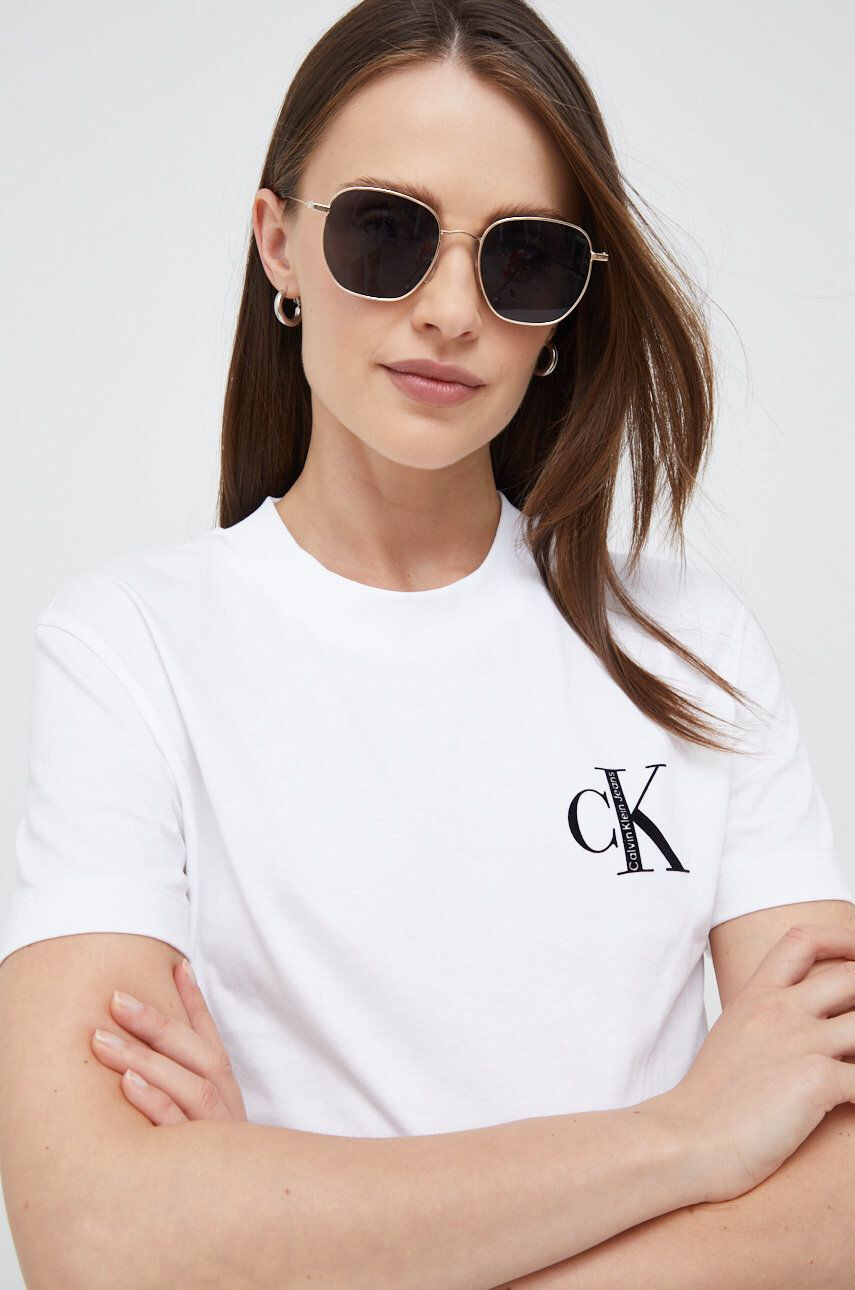 Calvin Klein Jeans pamut póló - Pepit.hu