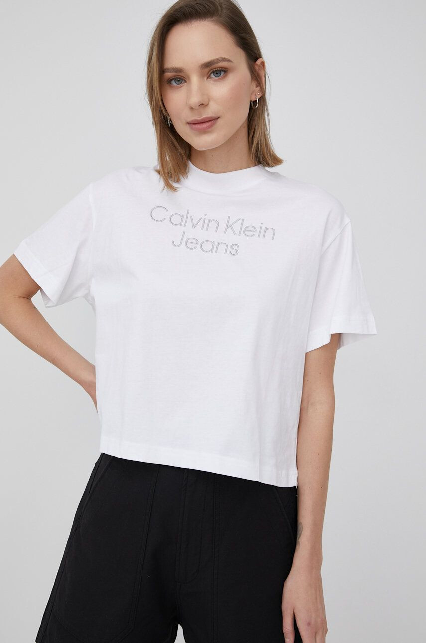 Calvin Klein Jeans pamut póló - Pepit.hu