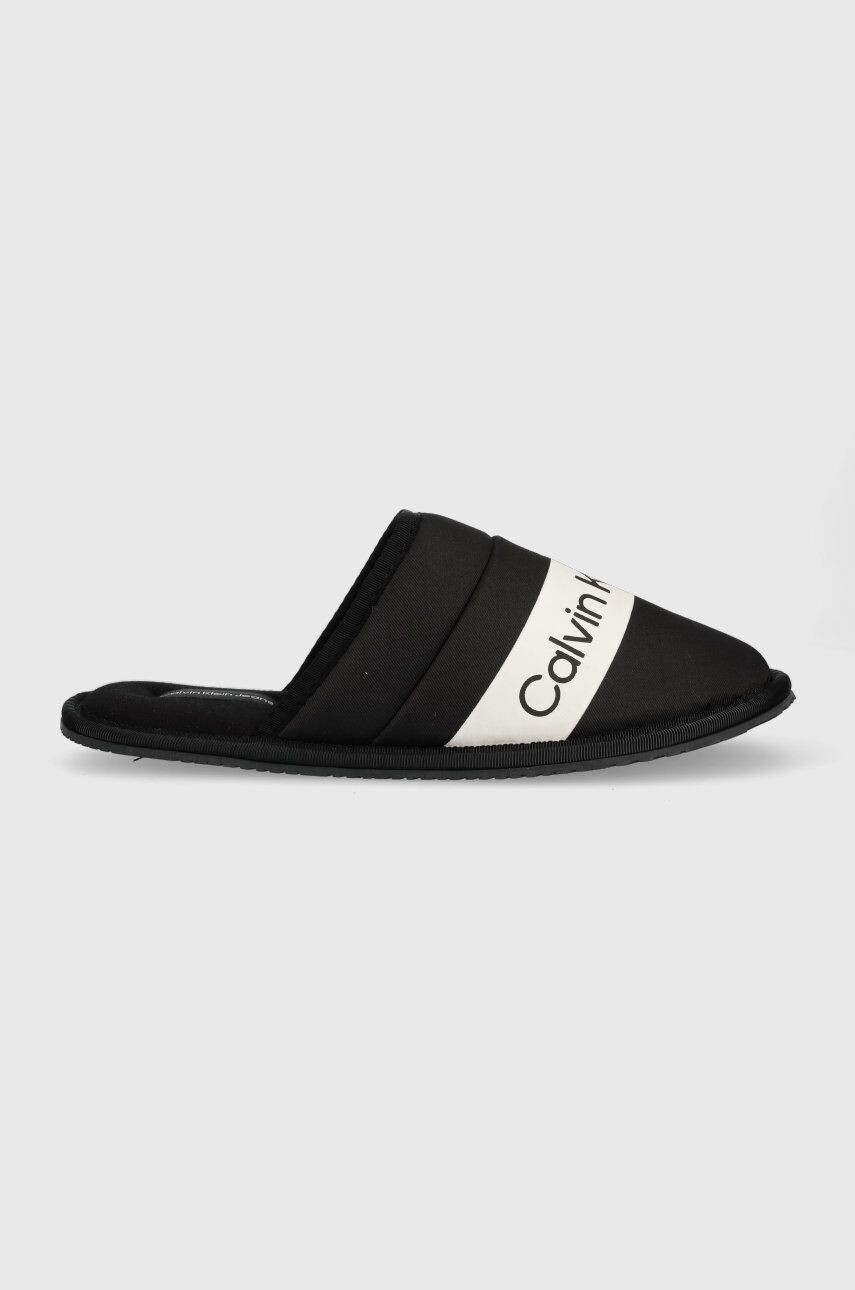 Calvin Klein Jeans papucs Home Slide fekete - Pepit.hu