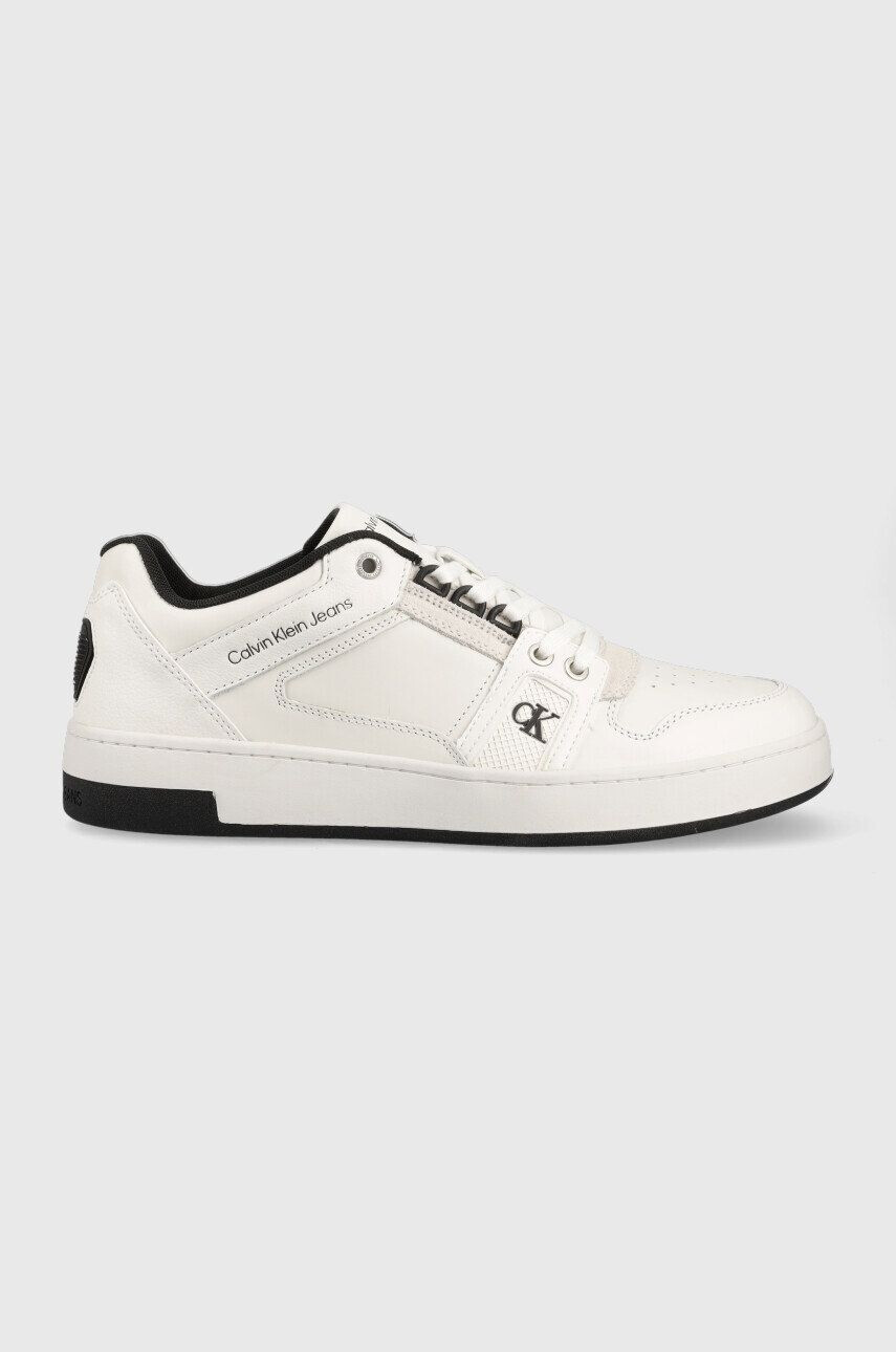 Calvin Klein Jeans sportcipő Cupsole Laceup Basket Low fehér - Pepit.hu