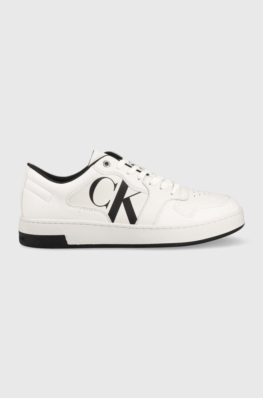 Calvin Klein Jeans sportcipő Cupsole Laceup Basket Low fehér - Pepit.hu