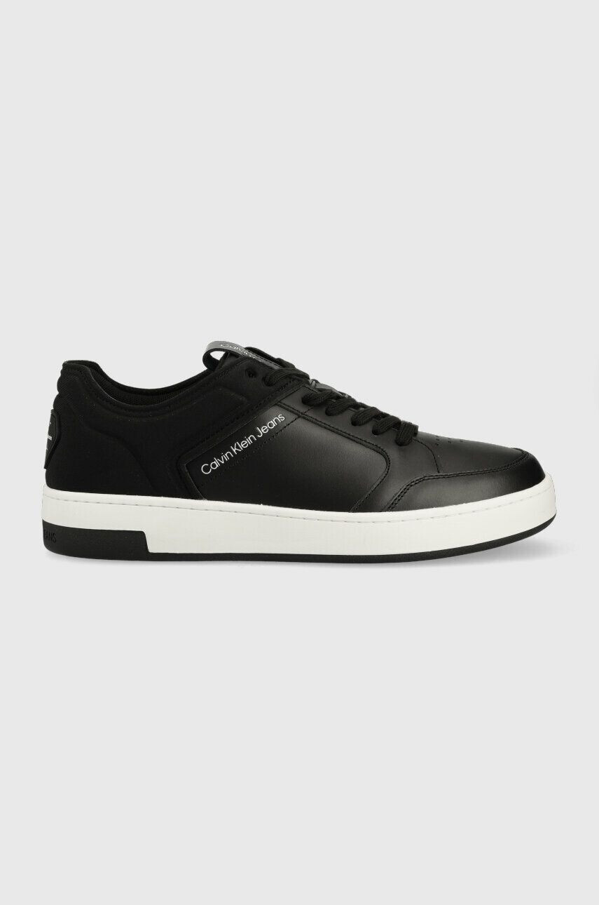 Calvin Klein Jeans sportcipő BASKET CUPSOLE HIGH/LOW FREQ fekete YM0YM00611 - Pepit.hu