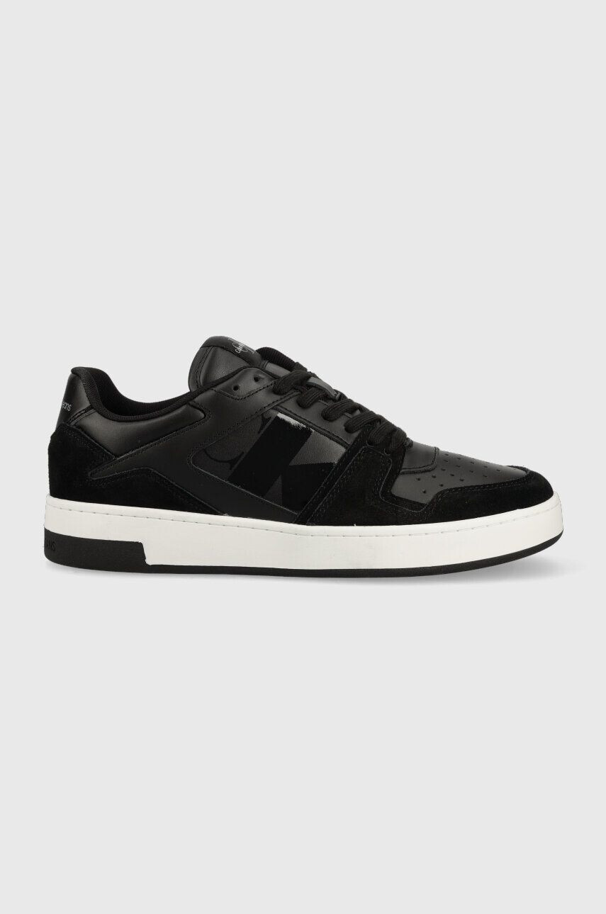 Calvin Klein Jeans sportcipő BASKET CUPSOLE LACEU fekete YM0YM00709 - Pepit.hu