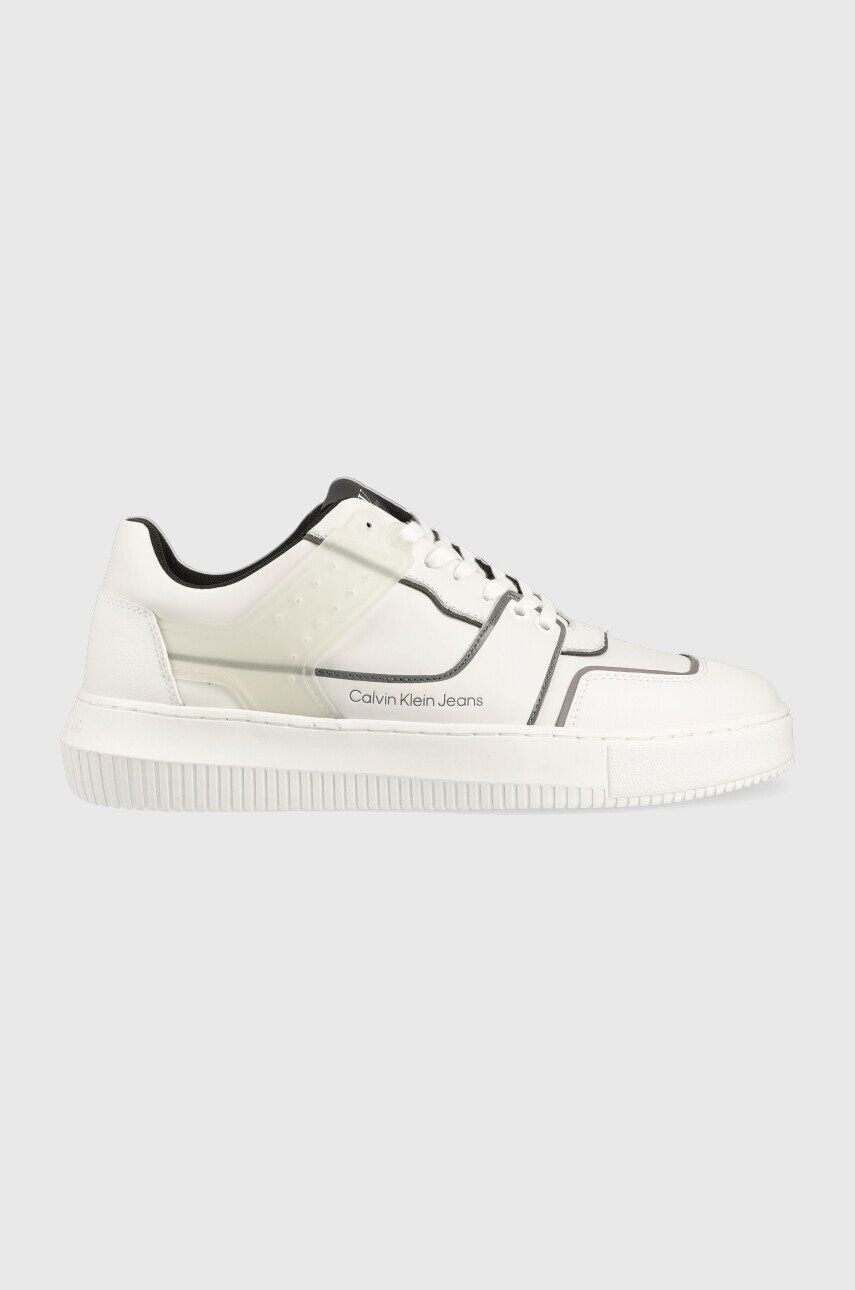 Calvin Klein Jeans sportcipő Chunky Cupsole Laceup Low fehér - Pepit.hu