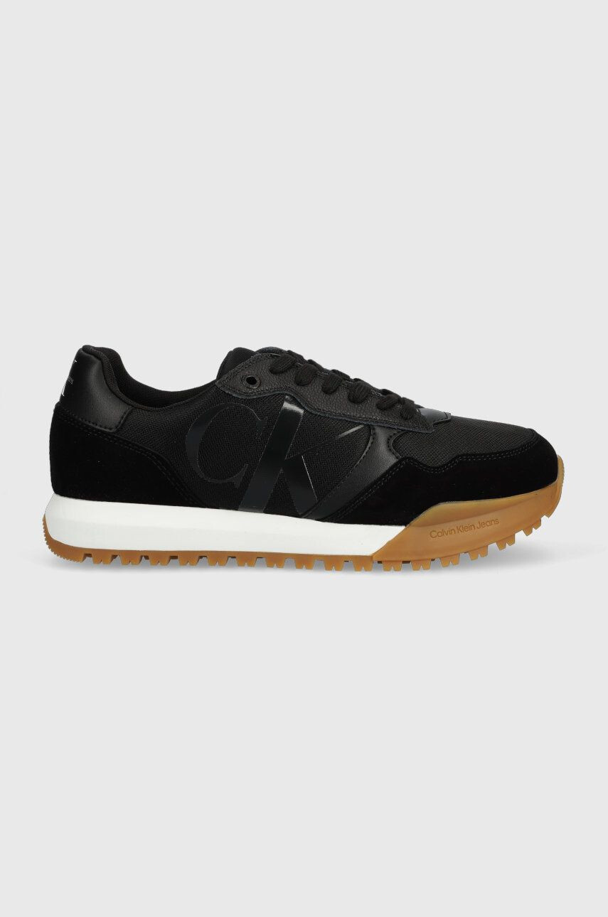 Calvin Klein Jeans sportcipő YM0YM00583 TOOTHY RUNNER BOLD MONO fekete - Pepit.hu