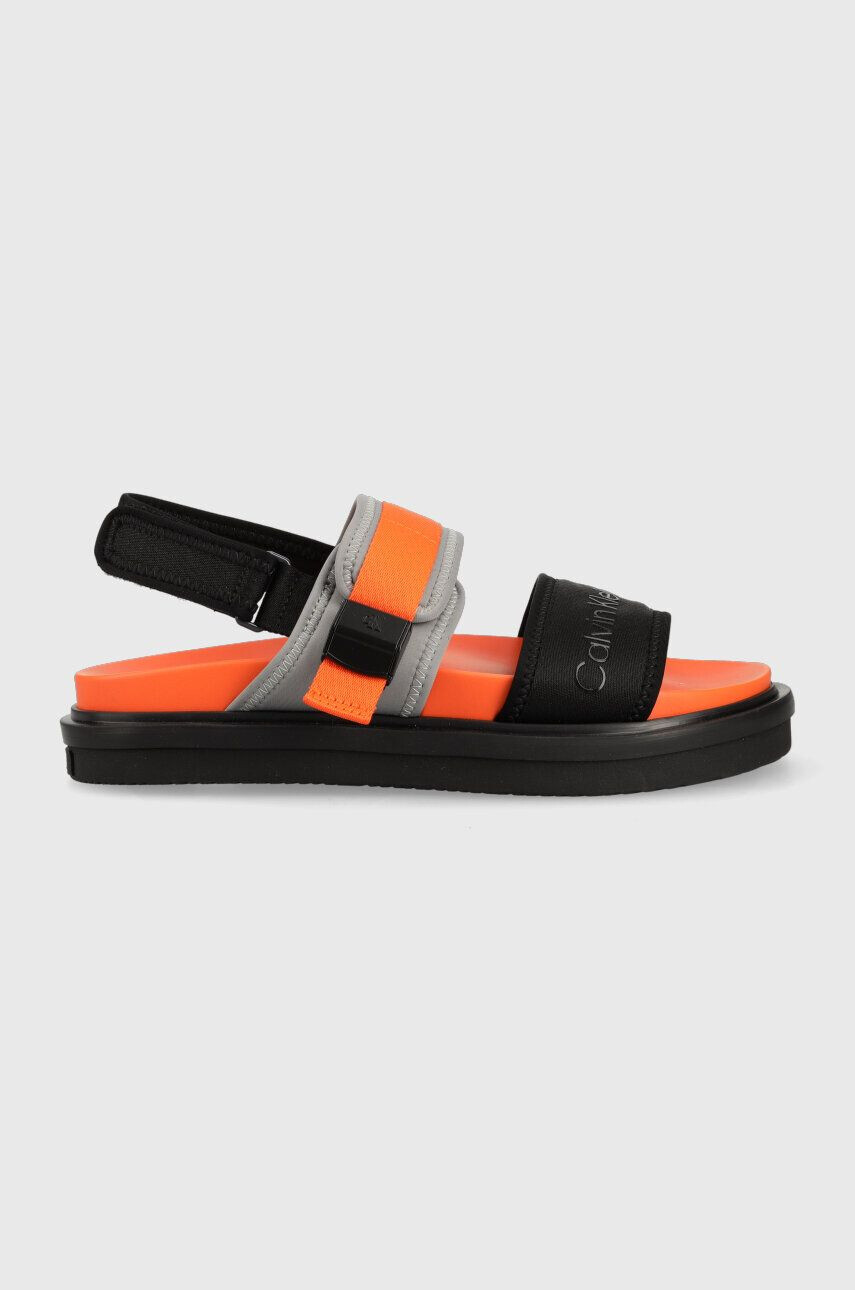 Calvin Klein Jeans szandál SANDAL HARDWARE fekete férfi YM0YM00643 - Pepit.hu