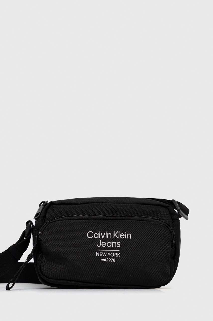 Calvin Klein Jeans táska fekete - Pepit.hu