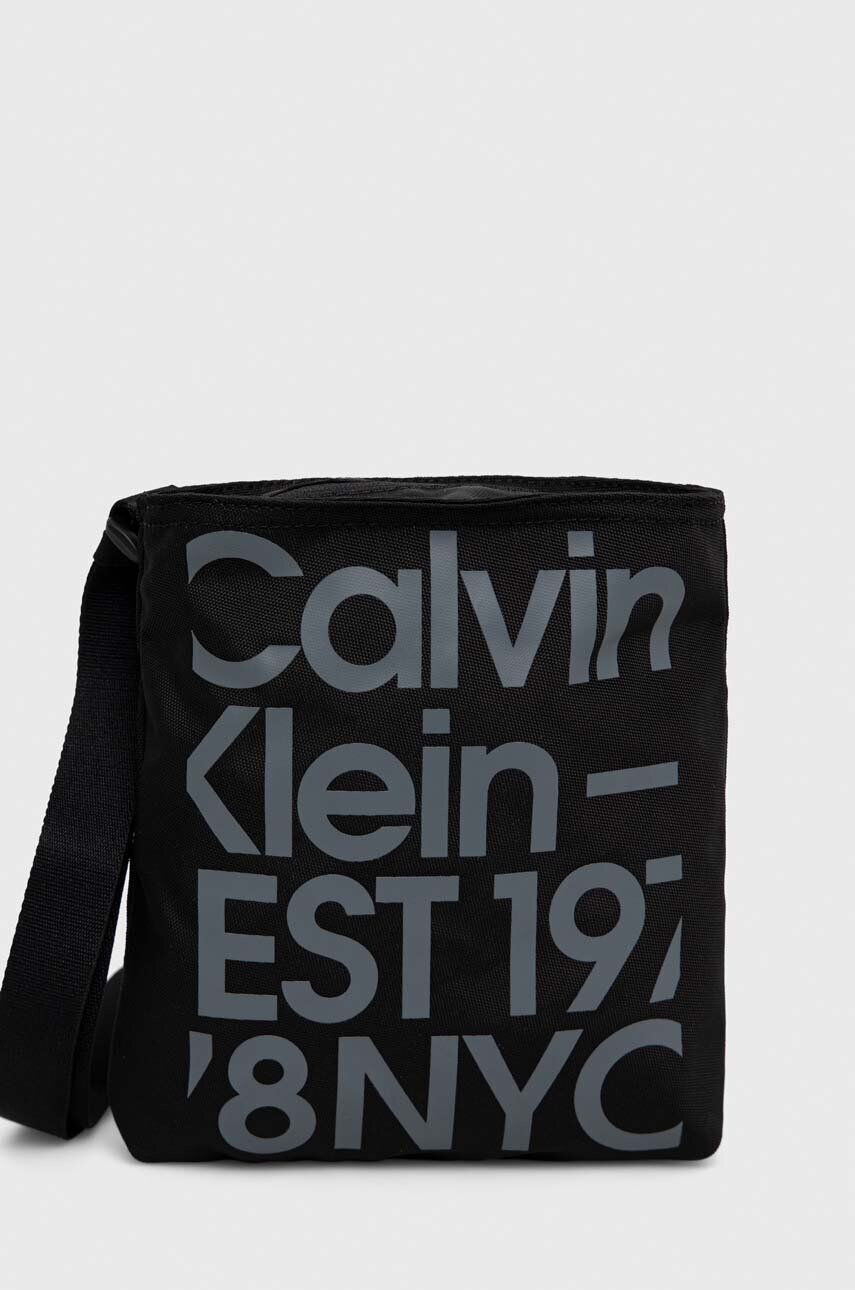 Calvin Klein Jeans táska fekete - Pepit.hu