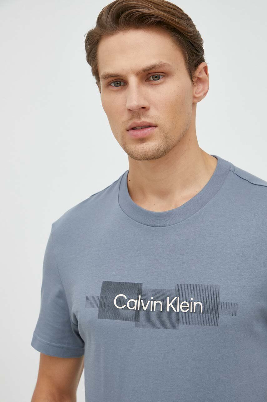 Calvin Klein pamut póló fehér - Pepit.hu