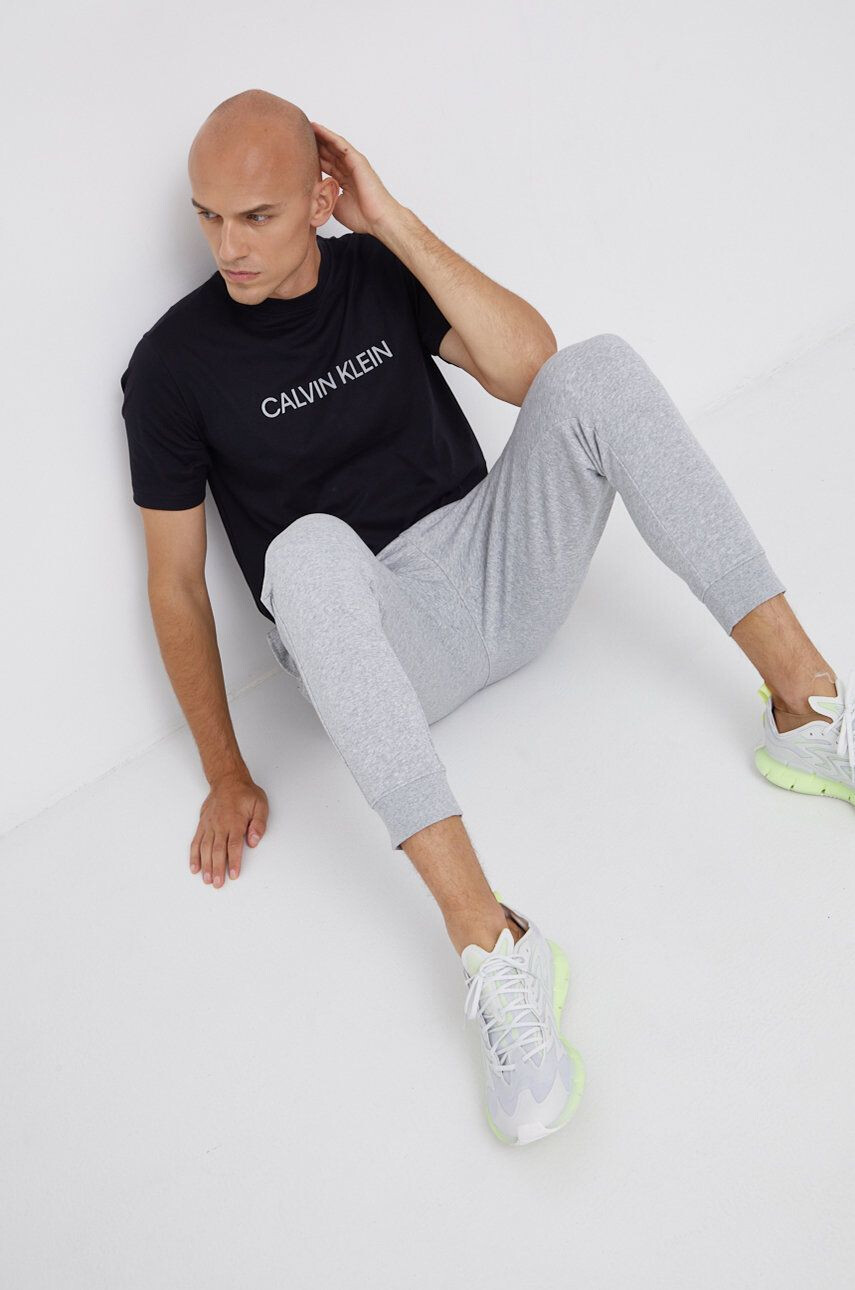 Calvin Klein Performance t-shirt férfi nyomott mintás - Pepit.hu