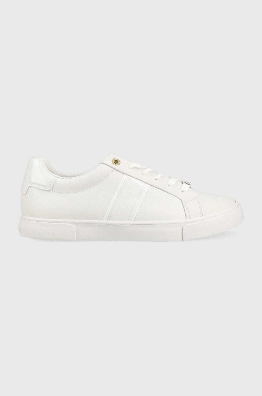 Calvin Klein sportcipő LOW PROFILE VULC LACE UP fehér - Pepit.hu