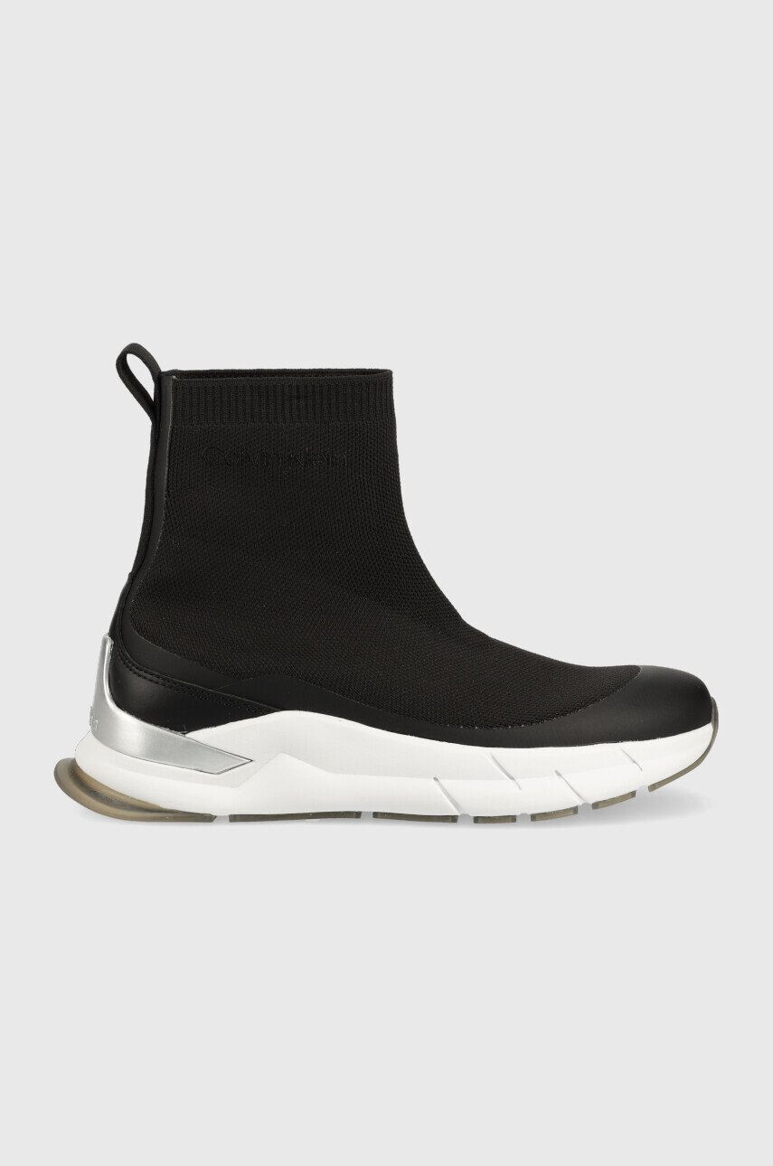 Calvin Klein sportcipő Sock Boot fekete - Pepit.hu