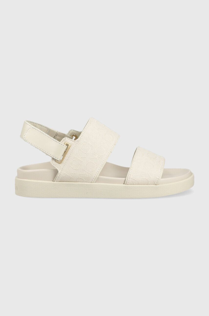 Calvin Klein szandál ADJ SANDAL W/HW - JQ fekete női HW0HW01491 - Pepit.hu