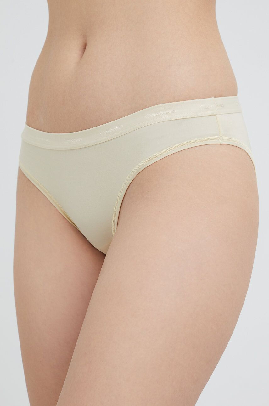 Calvin Klein Underwear bugyi bézs - Pepit.hu