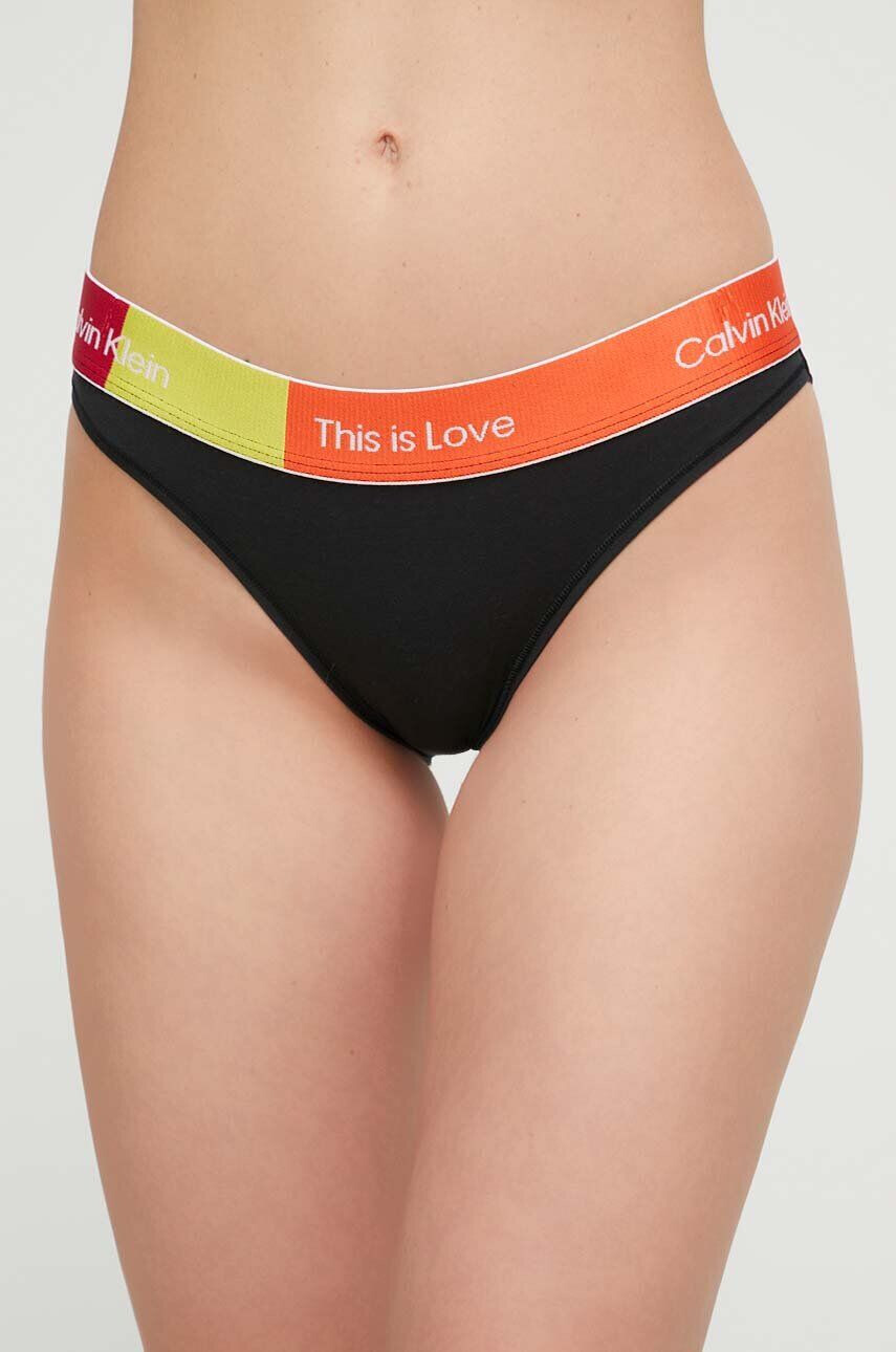 Calvin Klein Underwear bugyi fekete - Pepit.hu