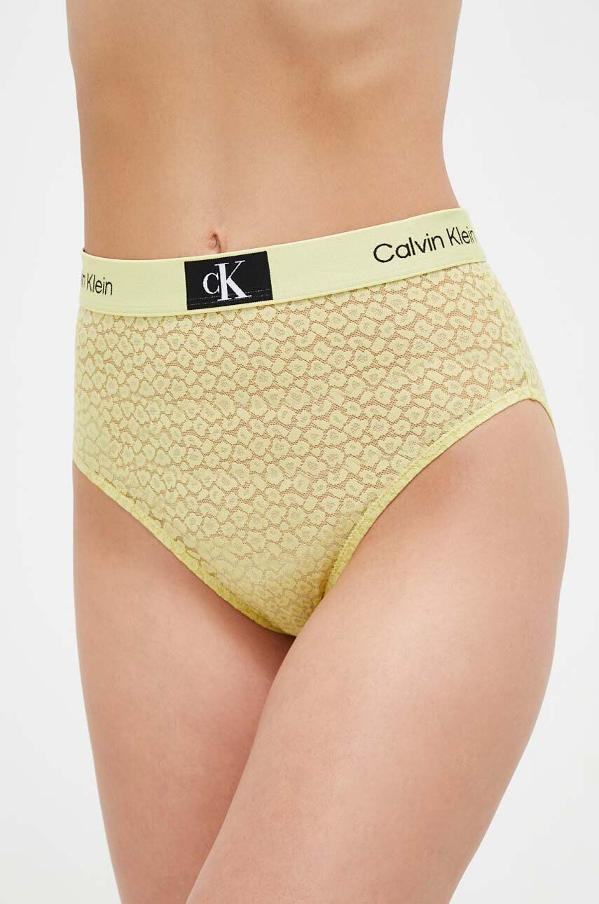 Calvin Klein Underwear bugyi sárga - Pepit.hu