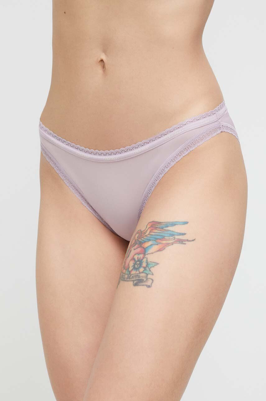 Calvin Klein Underwear bugyi lila - Pepit.hu