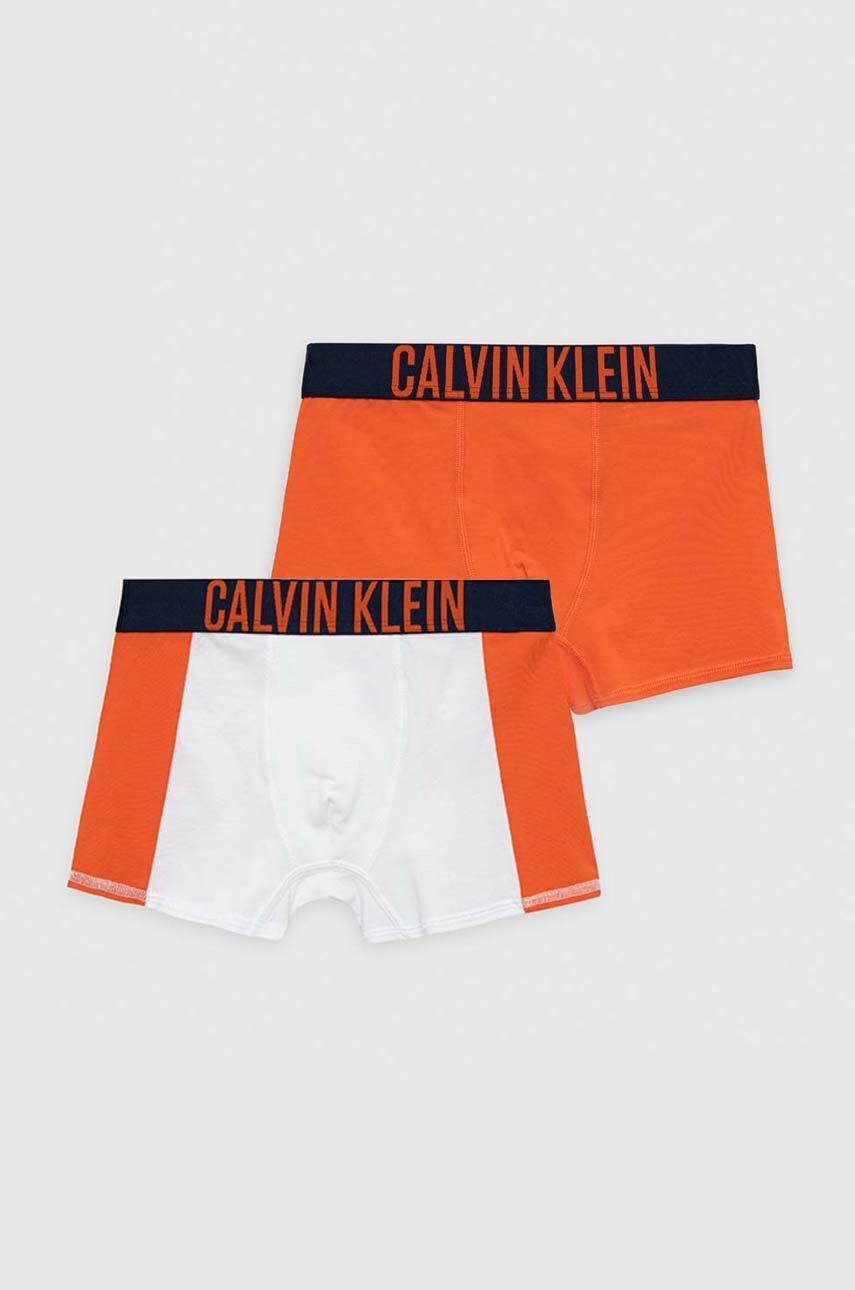 Calvin Klein Underwear gyerek boxer 2 db narancssárga - Pepit.hu