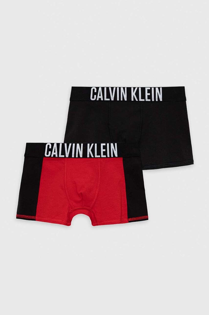 Calvin Klein Underwear gyerek boxer 2 db bordó - Pepit.hu