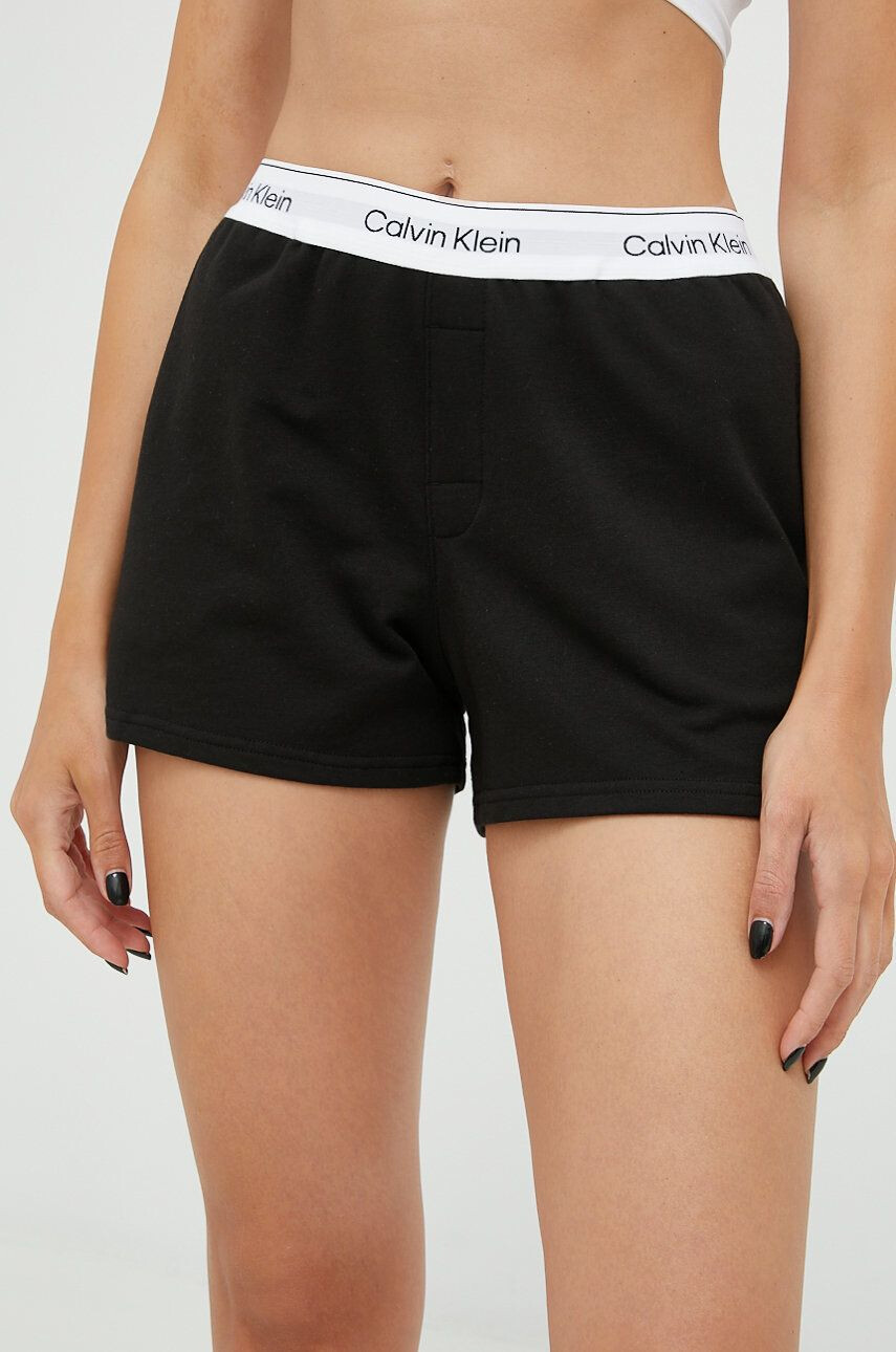 Calvin Klein Underwear rövid pizsama női fekete - Pepit.hu