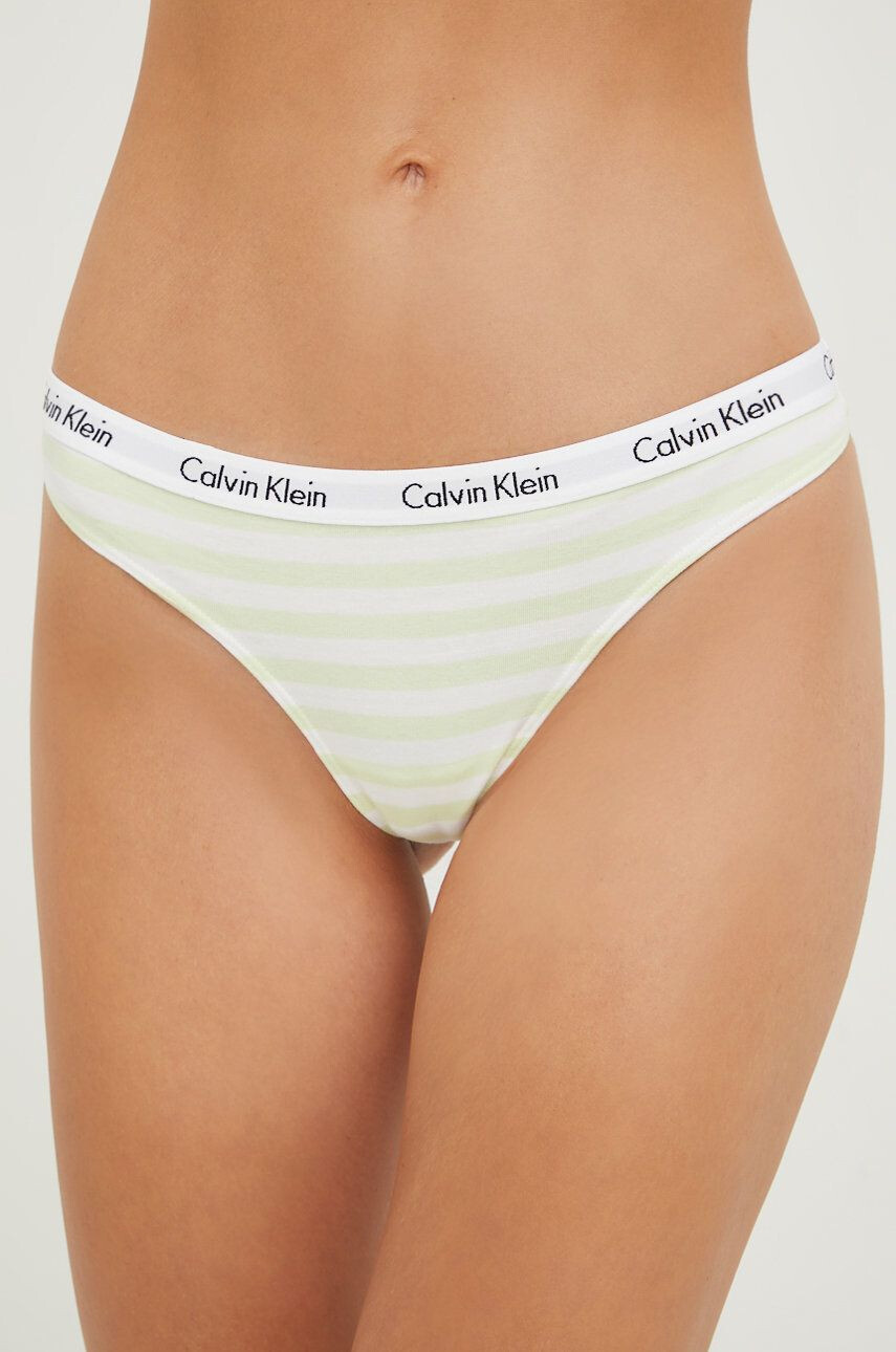 Calvin Klein Underwear tanga zöld - Pepit.hu