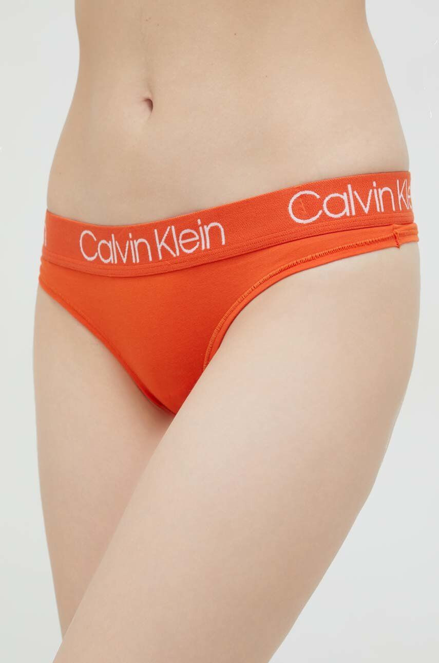 Calvin Klein Underwear tanga narancssárga - Pepit.hu