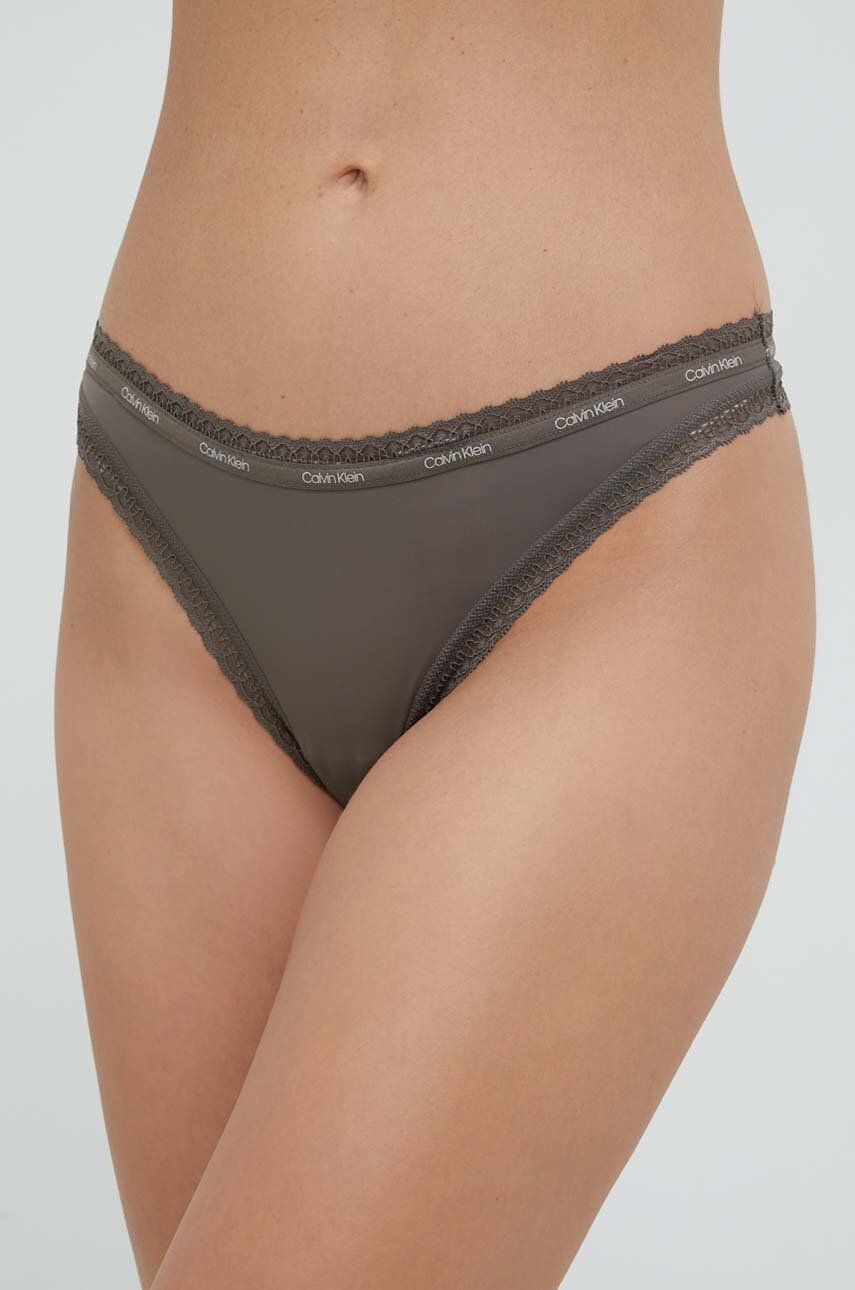 Calvin Klein Underwear tanga lila - Pepit.hu