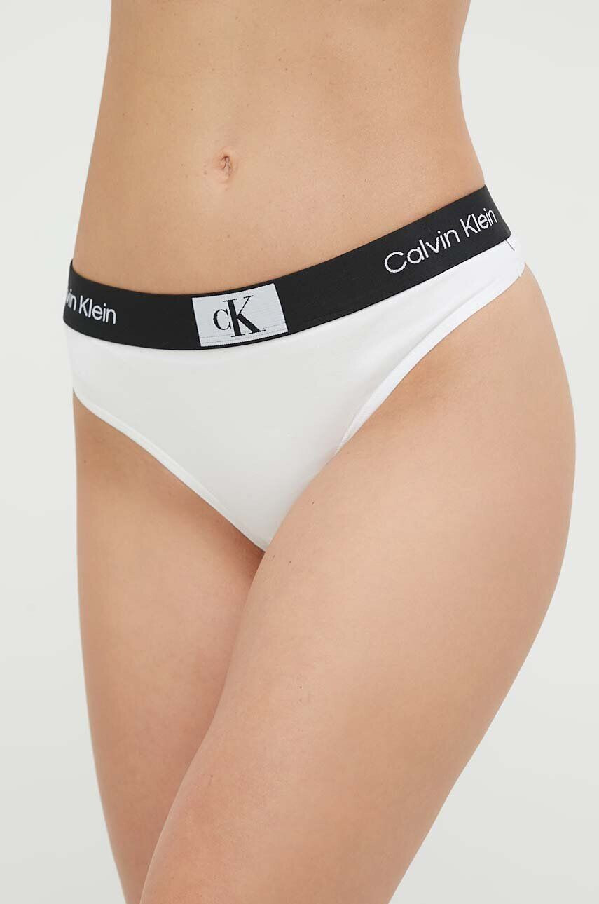 Calvin Klein Underwear tanga fehér - Pepit.hu