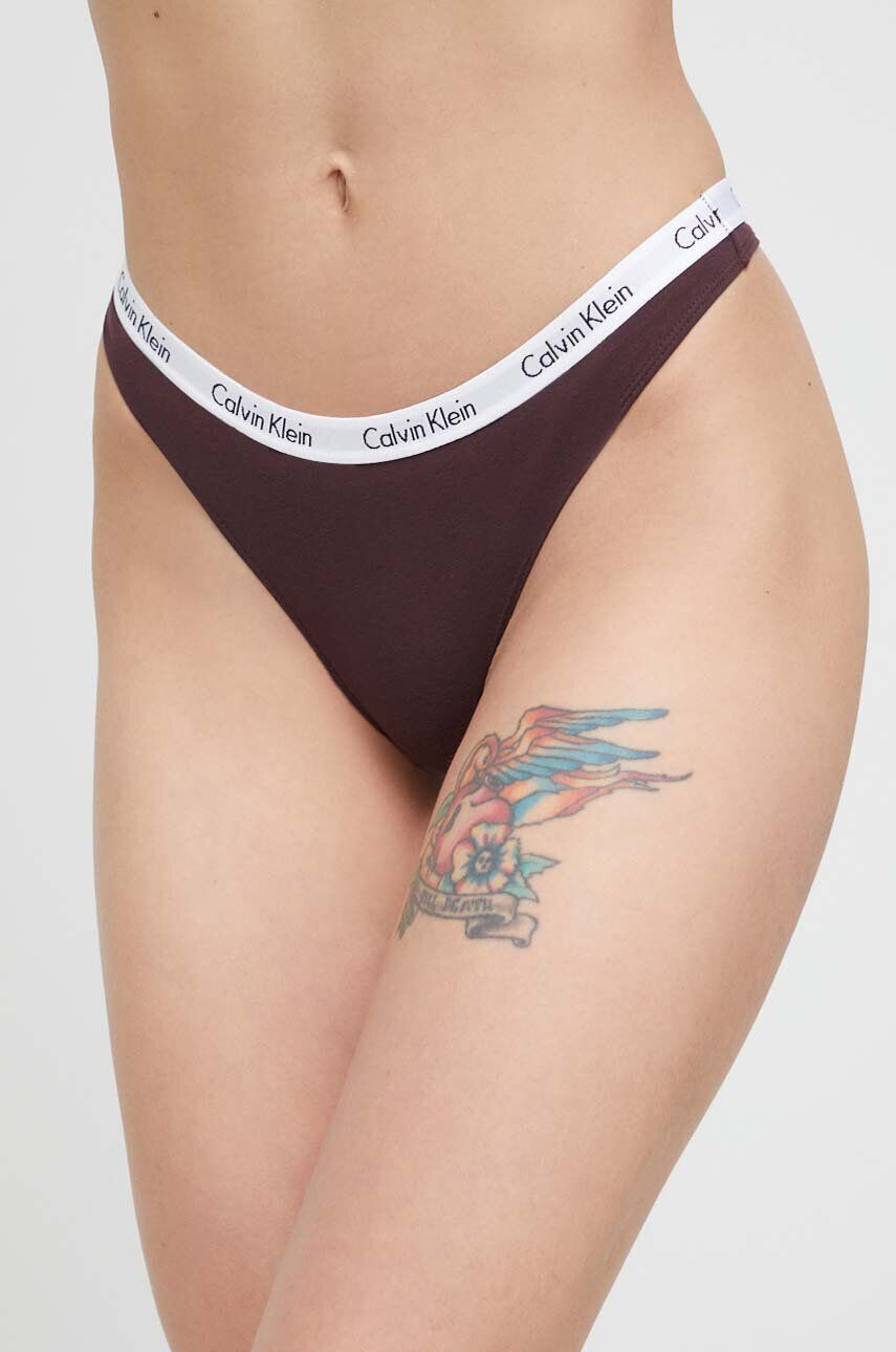 Calvin Klein Underwear tanga lila - Pepit.hu