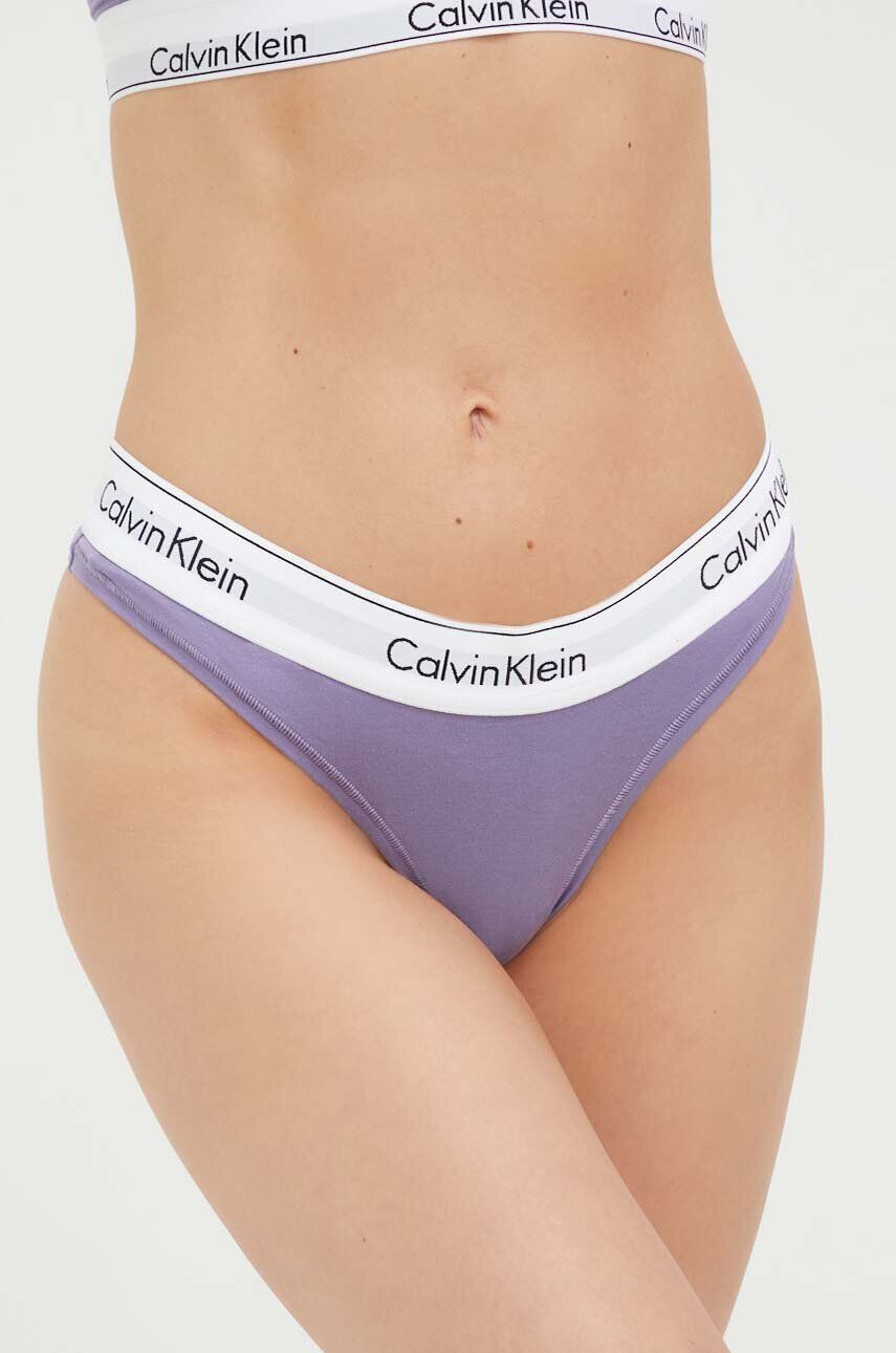 Calvin Klein Underwear tanga lila - Pepit.hu