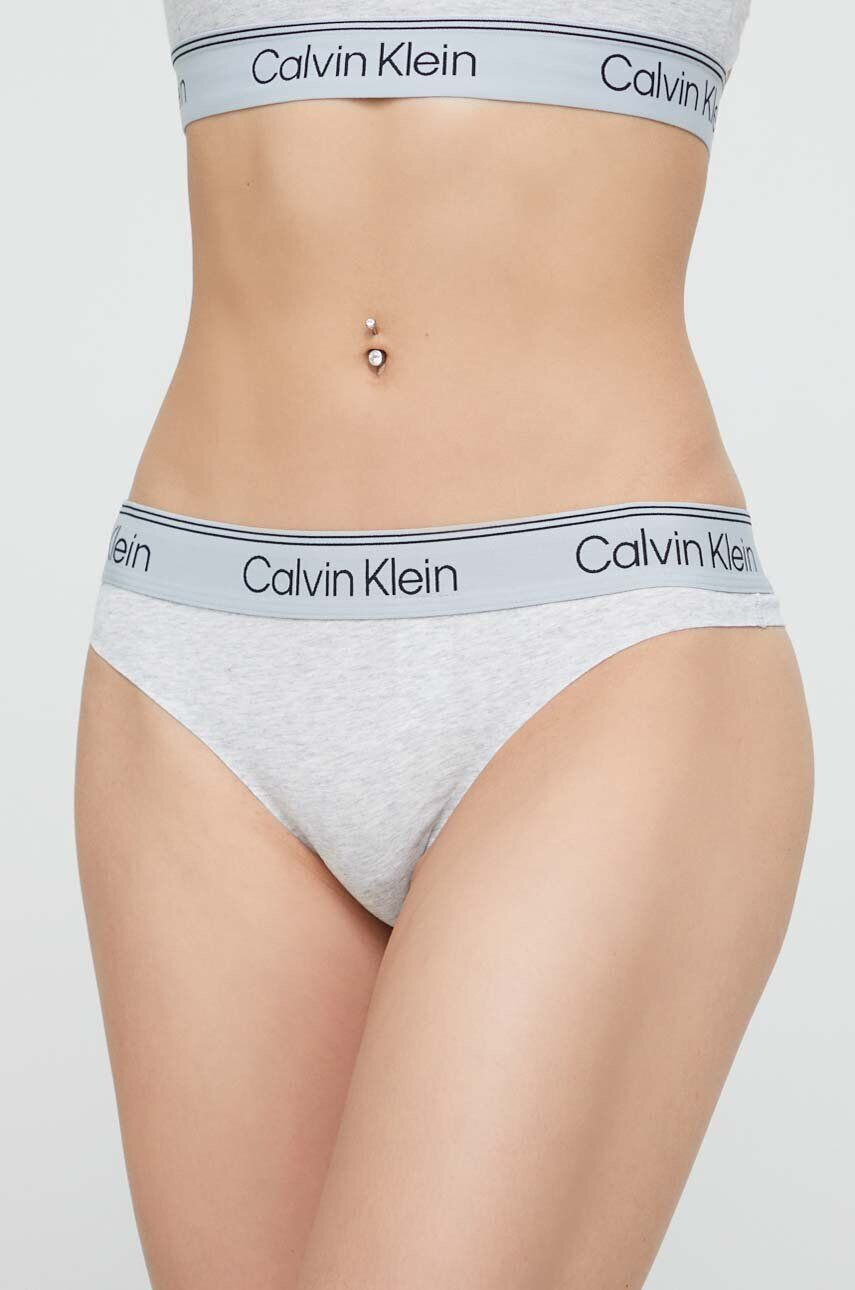 Calvin Klein Underwear tanga szürke - Pepit.hu