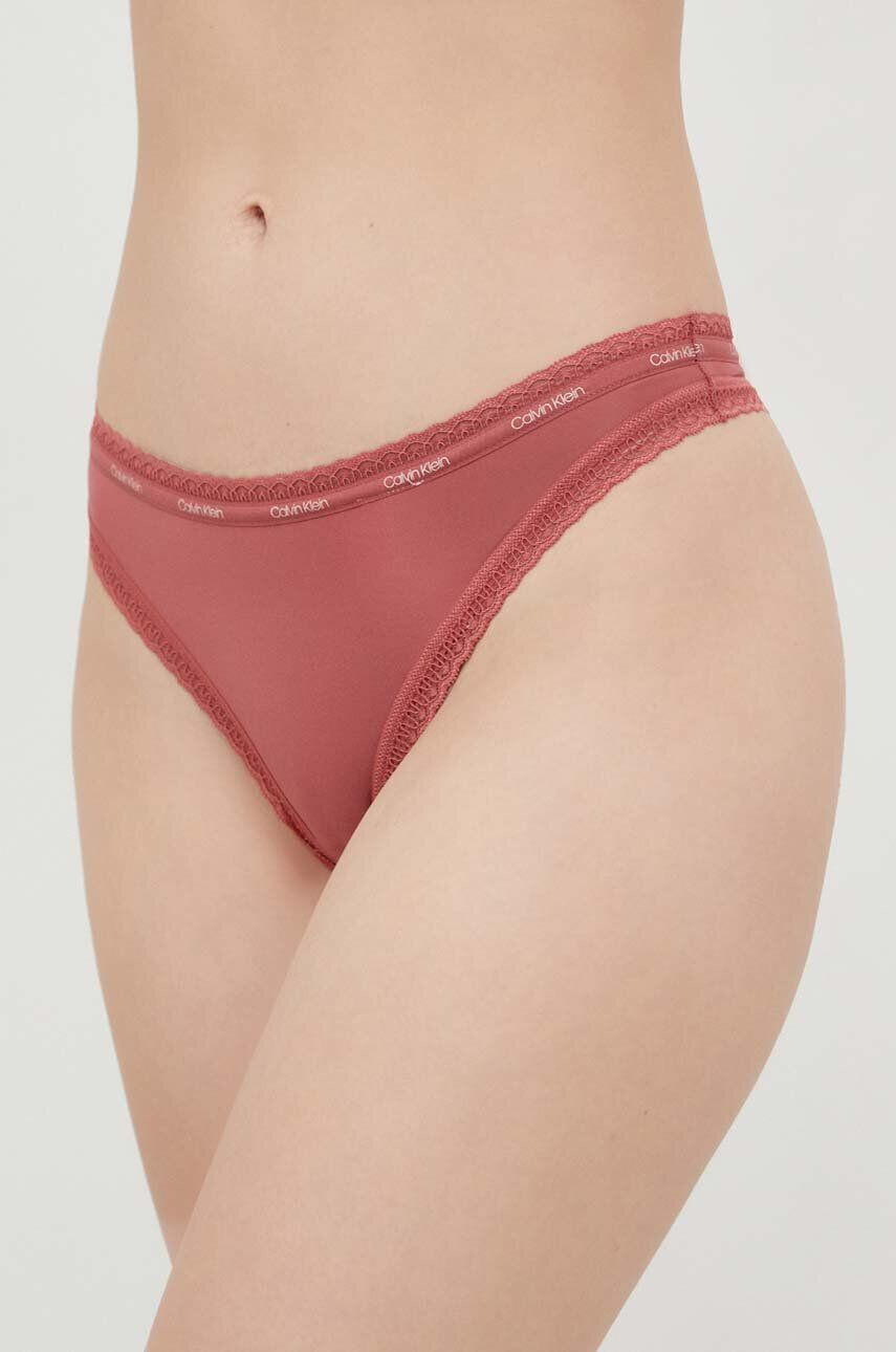 Calvin Klein Underwear tanga rózsaszín - Pepit.hu