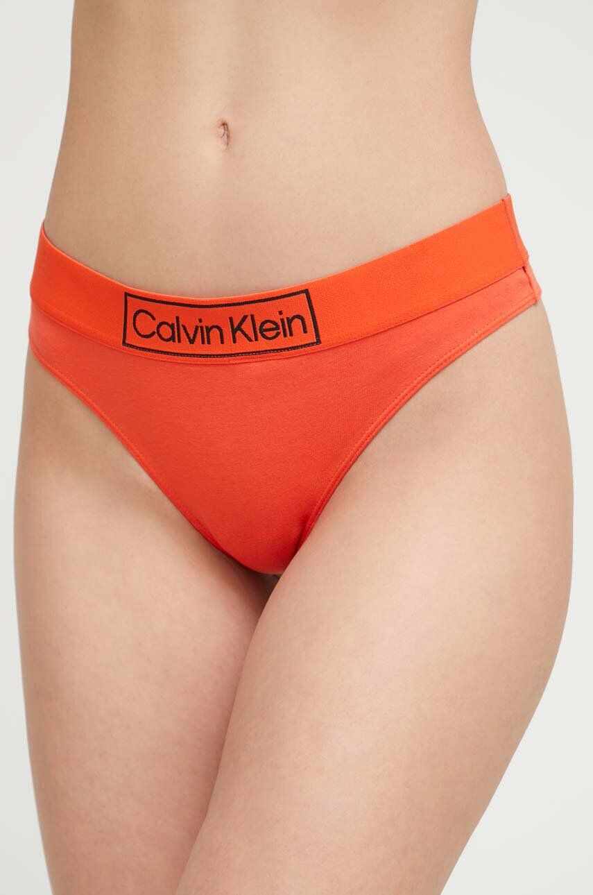 Calvin Klein Underwear tanga piros - Pepit.hu