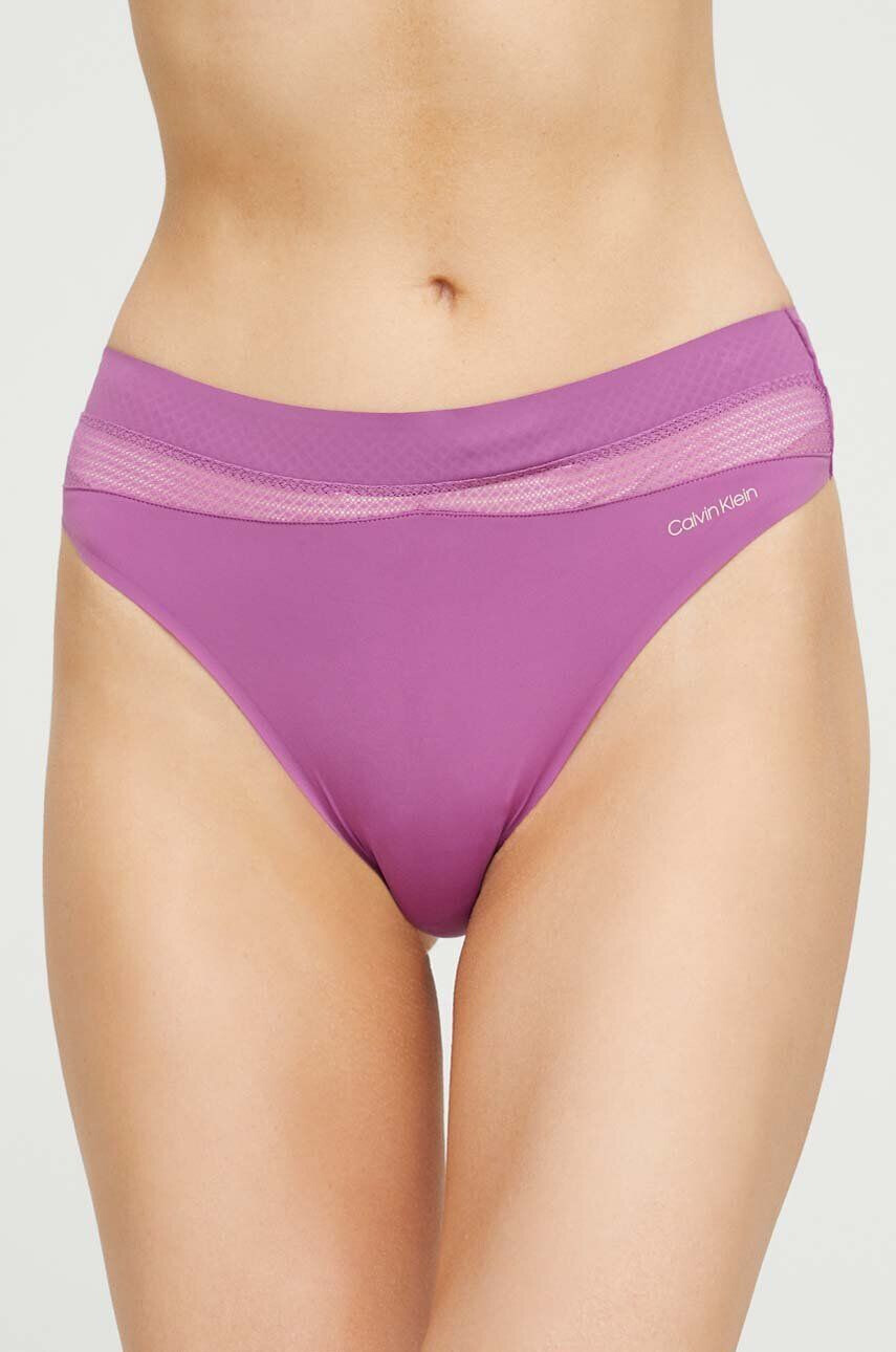 Calvin Klein Underwear tanga lila - Pepit.hu