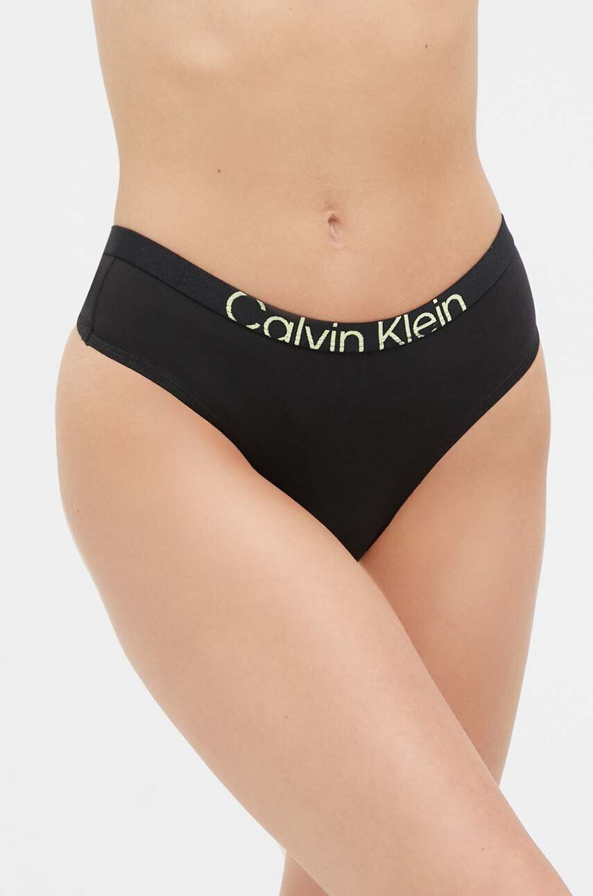 Calvin Klein Underwear tanga fekete - Pepit.hu