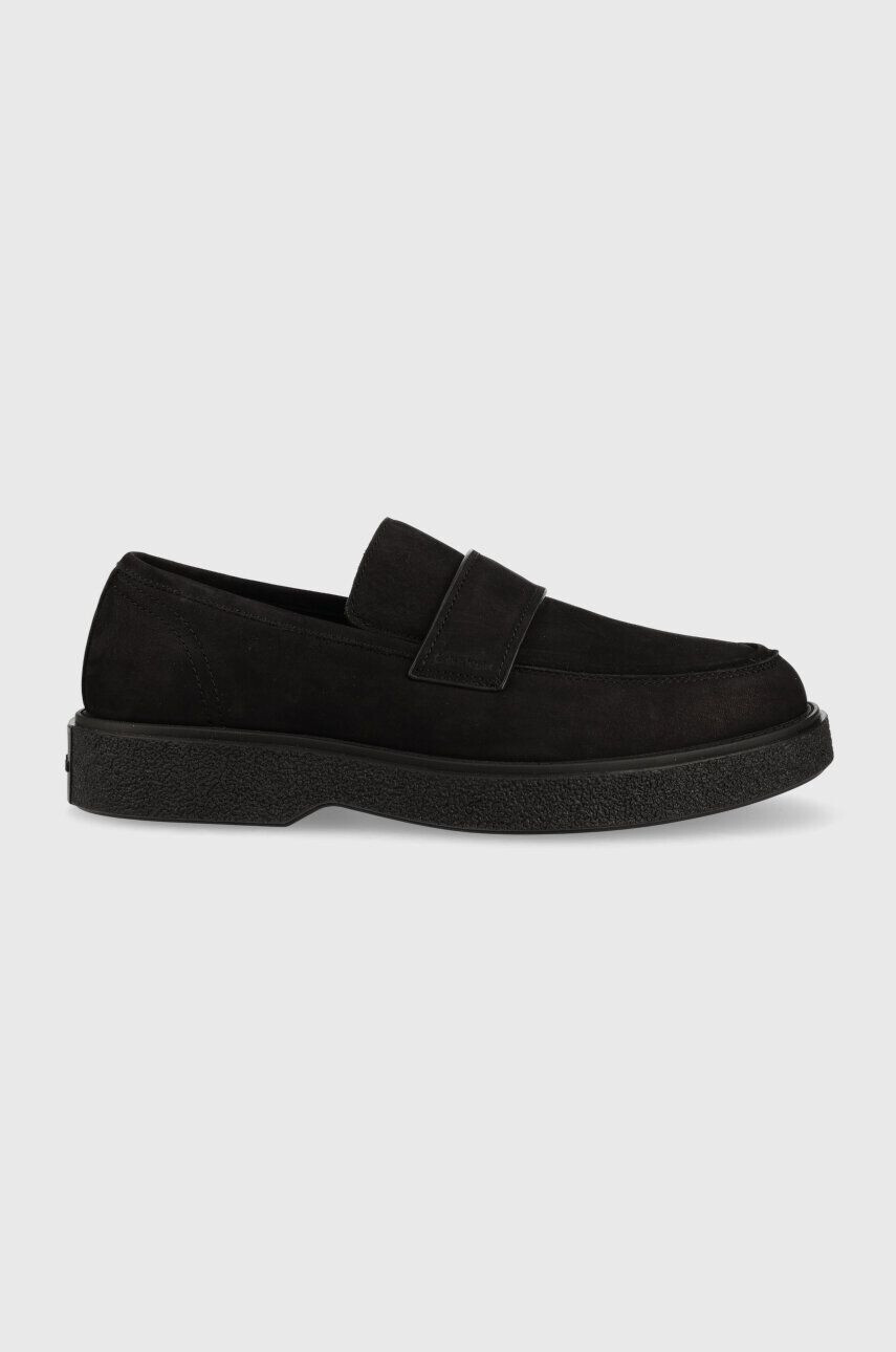 Calvin Klein velúr mokaszin LOAFER NB fekete férfi HM0HM01031 - Pepit.hu