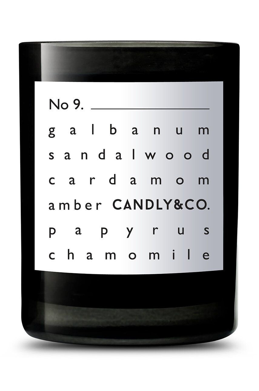 Candly illatgyertya szójaviaszból No.9 Galbanum & Sandalwood - Pepit.hu