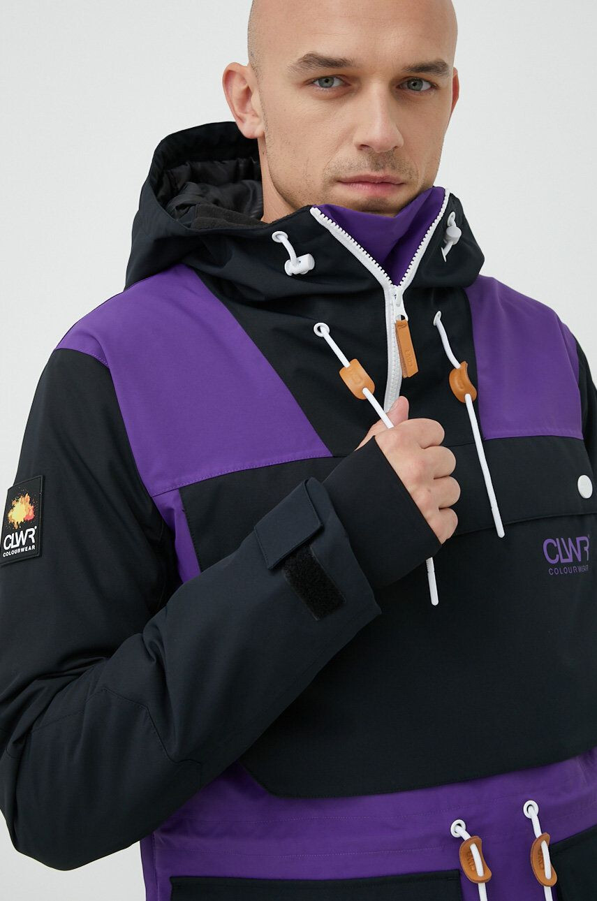 Colourwear snowboardos kabát Essential lila - Pepit.hu