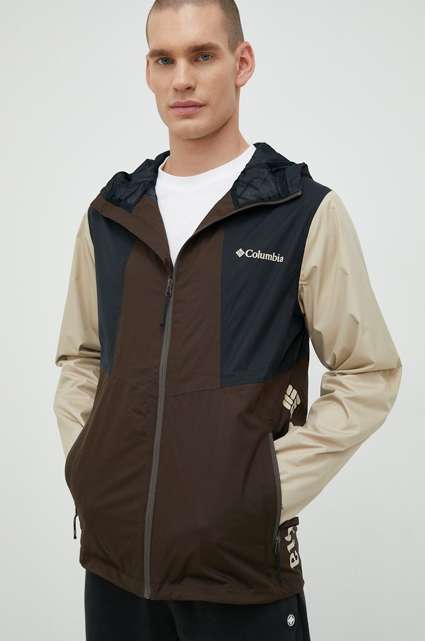 Columbia szabadidős kabát Inner Limits Ii Jacket bézs - Pepit.hu