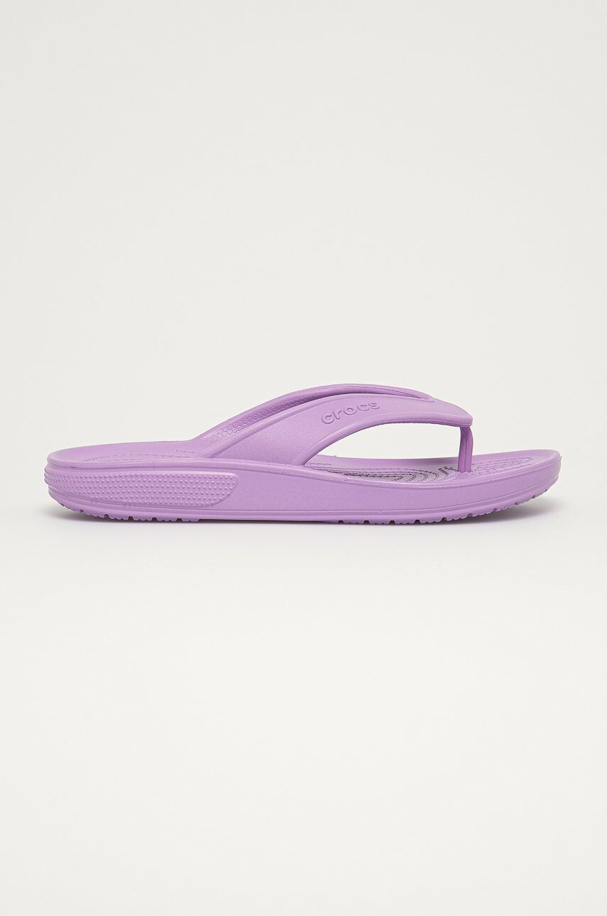 Crocs flip-flop CLASSIC 207713 lila női lapos talpú - Pepit.hu