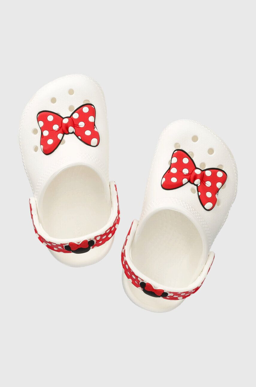 Crocs gyerek papucs CLASSIC DISNEY MINNIE MOUSE fehér - Pepit.hu