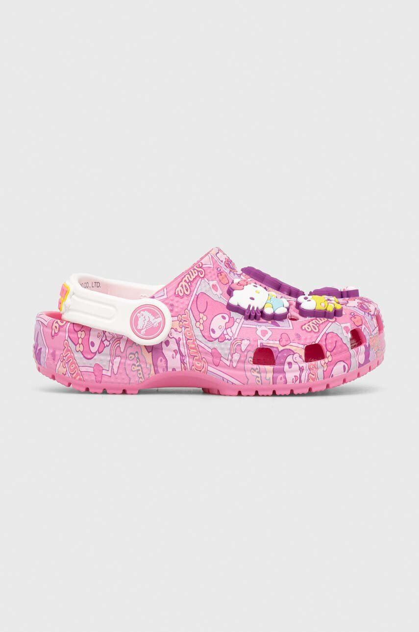 Crocs gyerek papucs CLASSIC HELLO KITTY CLOG rózsaszín - Pepit.hu