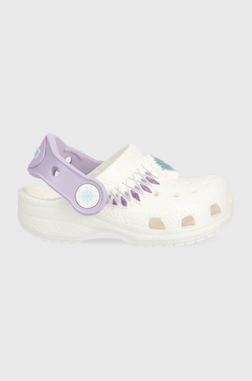 Crocs gyerek papucs Frozen fehér - Pepit.hu