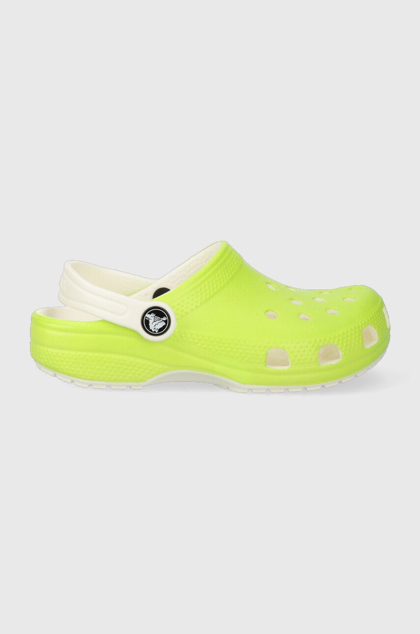 Crocs gyerek papucs Glow In The Dark zöld - Pepit.hu