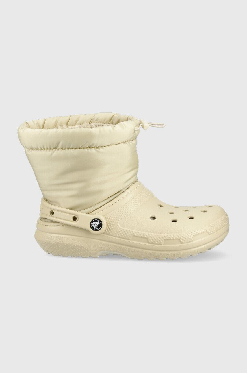 Crocs hócipő Classic Lined Neo Puff Boot lila 206630 - Pepit.hu